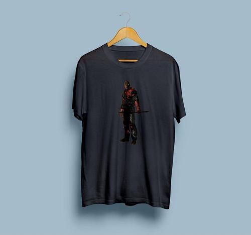 Overize Jason Voorhees Friday the 13th Tasarım unisex T-shirt
