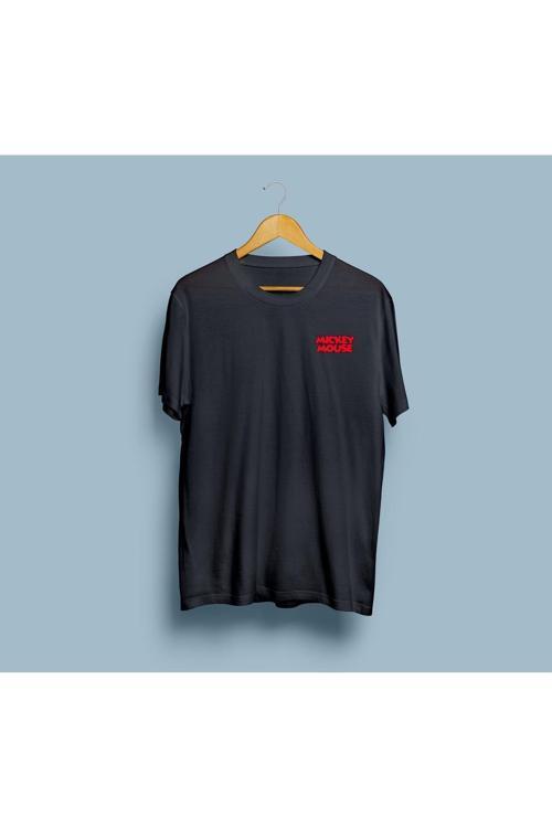 Oversize Mickey Mouse Cep tasarım unisex T-shirt