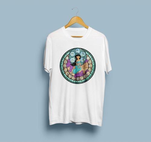 Oversize Disney Princess Tasarım2 Unisex T-shirt