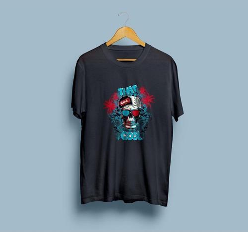 Oversize Florida Skull League Tasarım unisex T-shirt
