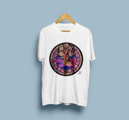 Oversize Disney Princess Tasarım Unisex T-shirt