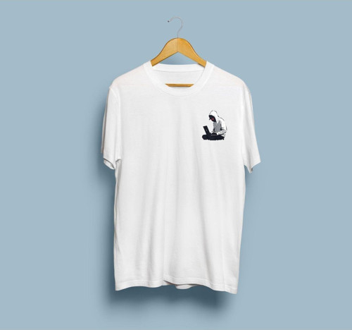 Oversize Yazılımcı / Hacker / Software Developer Tasarım Unisex T-shirt