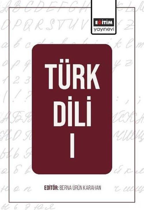 Eğitim Yayınevi Türk Dili 1