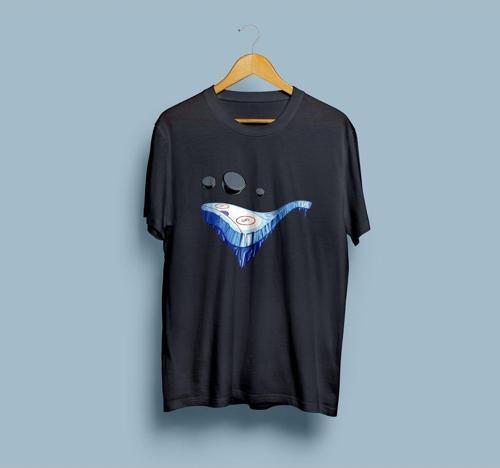 Oversize Ice Hokey 2 Tasarım Unisex T-shirt