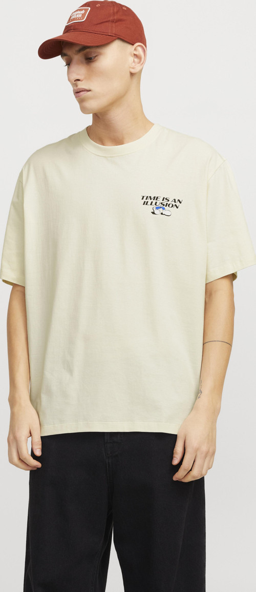 Jorbıgwıg Tee Ss Crew Neck Tg Erkek Bej Tshirt 12275396-06