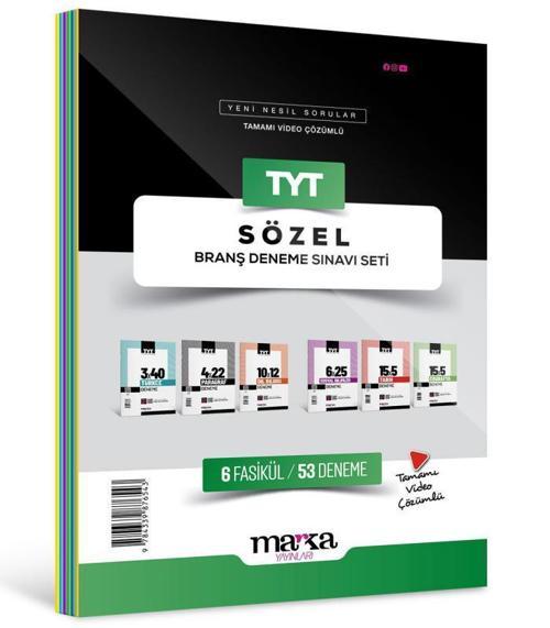 2025 TYT Sözel Branş Deneme Sınavı Seti 6 Fasikül 53 Deneme