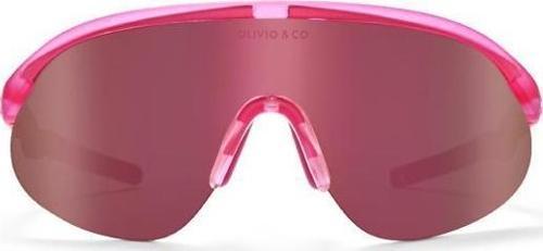 Sport Yarım Çerçeveli Junior Güneş Gözlüğü - Flamingo Pink