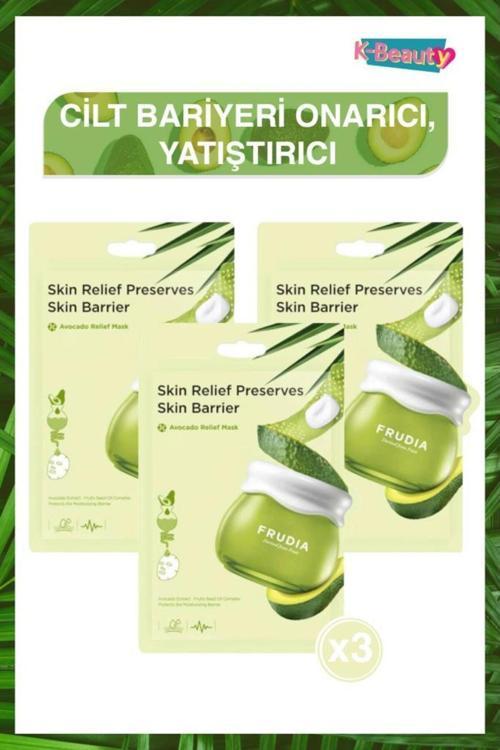 Avocado Relıef Maske 3 Adet