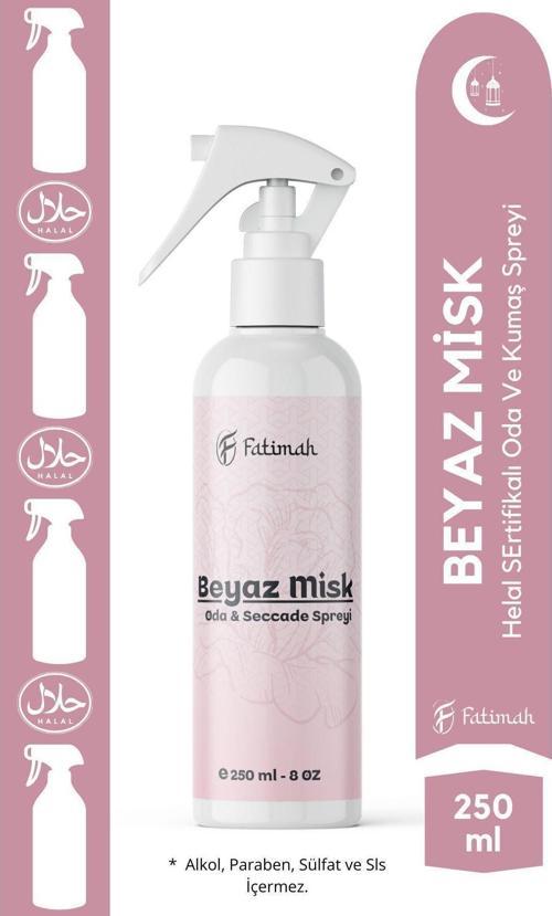 Beyaz Misk Oda Ve Kumaş Spreyi Seccade Spreyi Oda Kokusu Koku Çamaşır Spreyi 250Ml