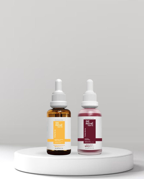 Aha Bha Peeling Serum Ve C Vitamini Bakım Seti 30 Ml + 30 Ml