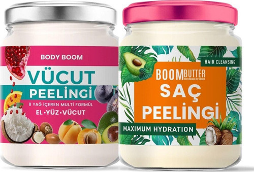 Saç Ve Vücut Arındırıcı Peeling Seti