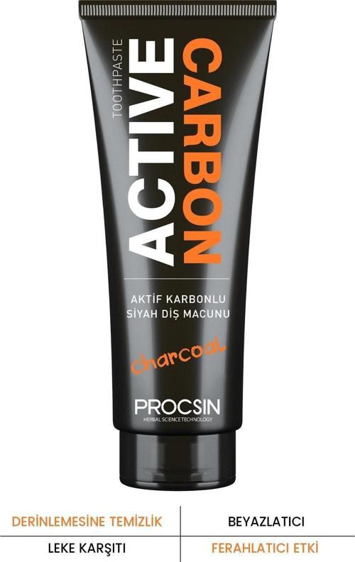 Aktif Karbon Lekelere Yönelik Beyazlatıcı Diş Macunu 80Ml