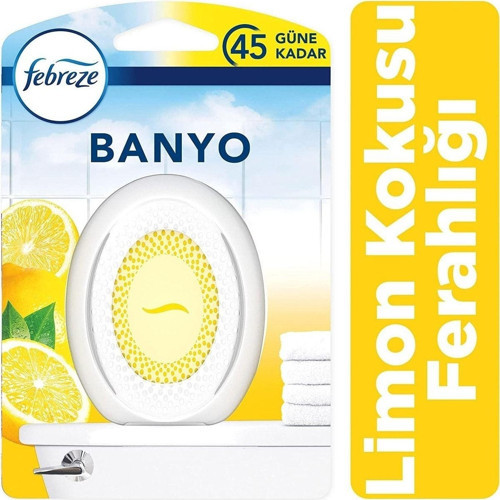 Banyo Limon Kokusu Ferahlığı Hava Ferahlatıcı Oda Kokusu 7,5 Ml
