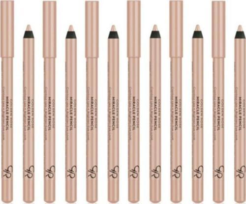 Göz Ve Dudak İçin Aydınlatıcı Kalem - Miracle Pencil Contour Lips Brighten Eye-Look X 6 Adet