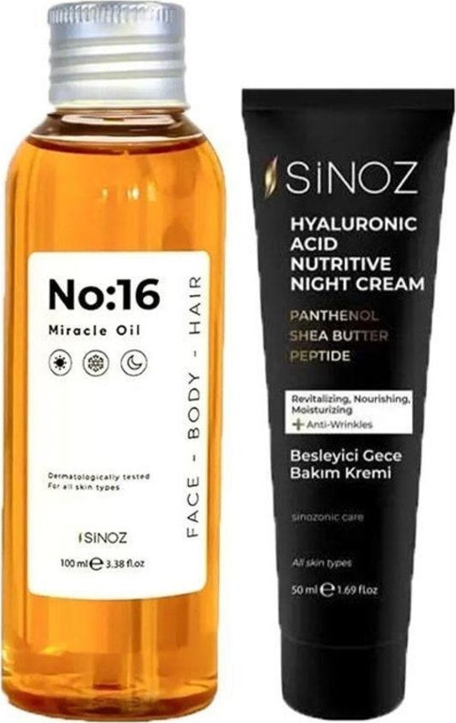 No:16 Mucizevi Bakım Yağı 100 Ml Ve Gece Bakım Kremi 50 Ml
