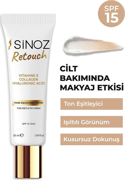 Retouch Ton Eşitleyici Ve Nemlendirici Kolajen Krem Spf 15 50 Ml