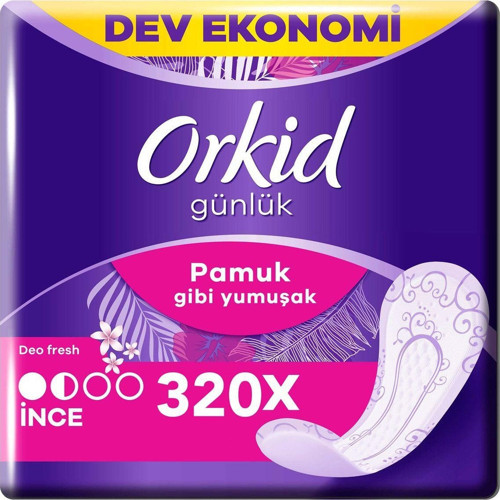 Yaprak Pamuksu Günlük Ped Deo Fresh 80 Adet X 4