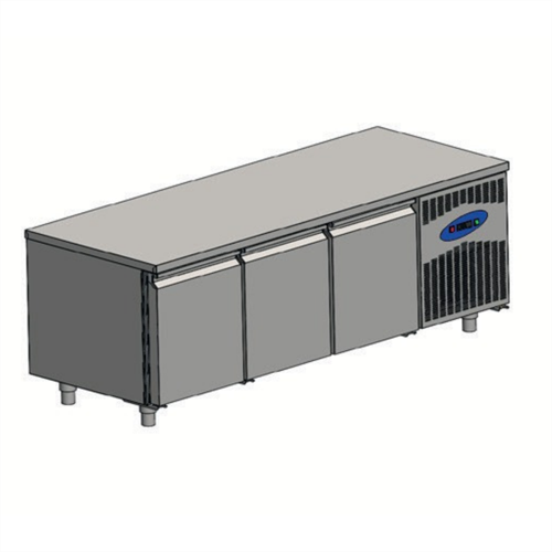 CSA Karacasan (430 Çelik) 615 Lt 200 cm Üç Kapılı Mangal Altı Kebap Dolabı