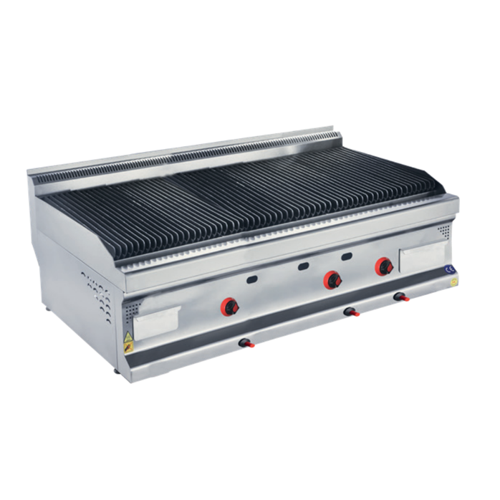 CSA Karacasan 120 cm 700 Seri Set Üstü Doğalgazlı Sulu Izgara 120x70x85Cm