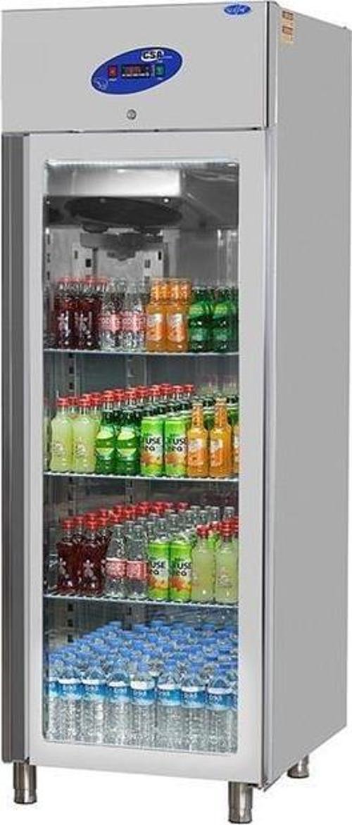 CSA Karacasan 600 Lt Dik Tip Tek Kapılı Buzdolabı(430 Çelik)