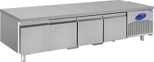 CSA Karacasan 260 Lt Dört Kapılı 600'Lük Tezgah Altı Derin Dondurucu (304 Çelik)