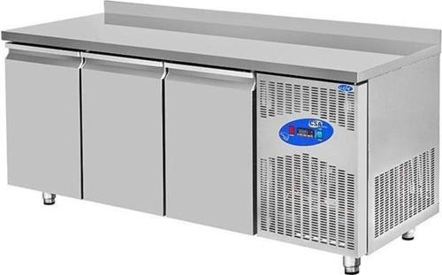 CSA Karacasan  474 Lt Üç Kapılı 700'Lük Tezgah Tipi Derin Dondurucu(430 Çelik)