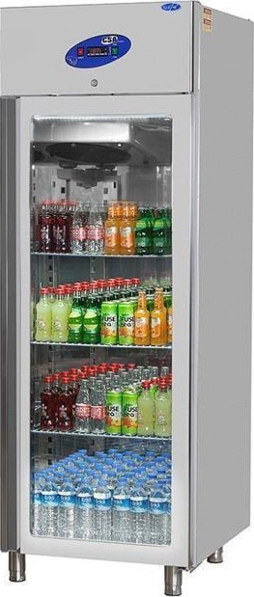 CSA Karacasan 700 Lt Dik Tip Tek Kapılı Monoblok Buzdolabı(304 Çelik)