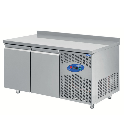 CSA Karacasan 281 Lt (304 Çelik) 120 cm İki Kapılı 700'Lük Tezgah Tipi Buzdolabı