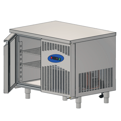 CSA Karacasan 281 Lt (304 Çelik) 95 cm Tek Kapılı 700'Lük Tezgah Tipi Buzdolabı