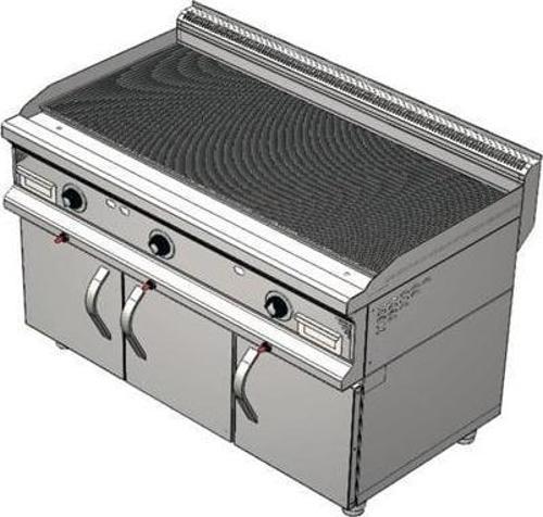 CSA Karacasan 900 Seri Dolaplı 120 cm Doğalgazlı Tam Kanallı Izgara 120x90x85Cm