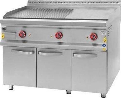 CSA Karacasan 900 Seri Dolaplı 120 cm Elektrikli Yarı Kanallı Izgara 120x90x85Cm