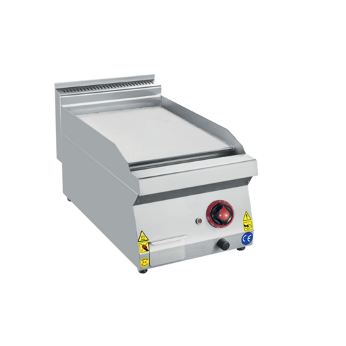 CSA Karacasan 40 cm 700 Seri Set Üstü Doğalgazlı Düz Pleyt Izgara(40x70x85Cm)