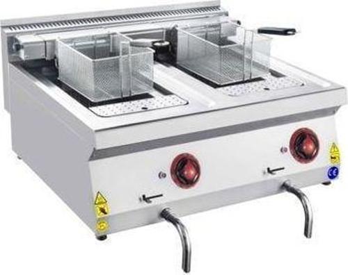 CSA Karacasan 80 cm 700 Seri Set Üstü Edge Elektrikli Fritöz