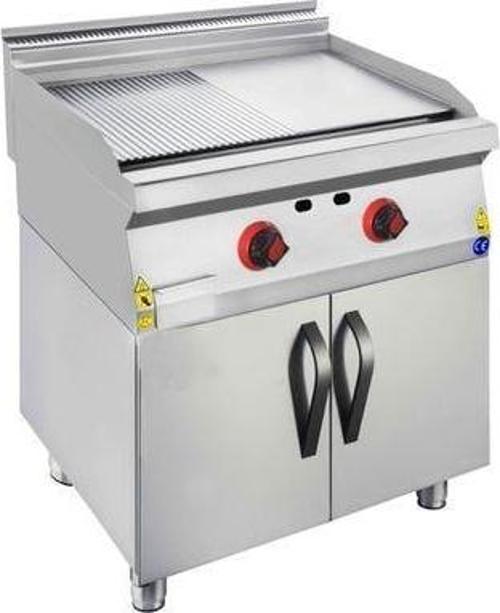 CSA Karacasan 900 Seri Dolaplı 80 cm Doğalgazlı Yarı Kanallı Izgara(80x90x85Cm)