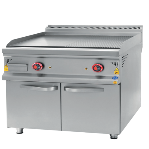 CSA Karacasan 900 Seri Dolaplı 80 cm Elektrikli Yarı Kanallı Izgara 80x90x85Cm