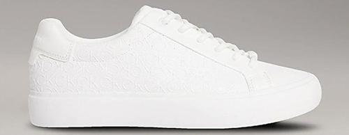 Kadın Monokrom Vulkanize Bağcıklı Beyaz Sneaker HW0HW02573-0K4