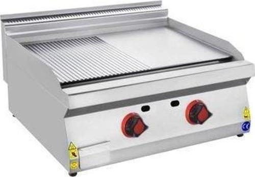 CSA Karacasan 80 cm 700 Seri Set Üstü Tüplü Yarı Kanallı Izgara