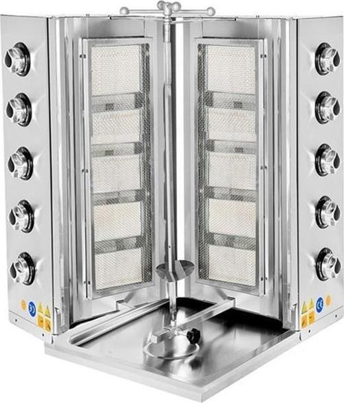 CSA Karacasan Tüplü 10 Radyanlı Döner Ocağı Makinesi