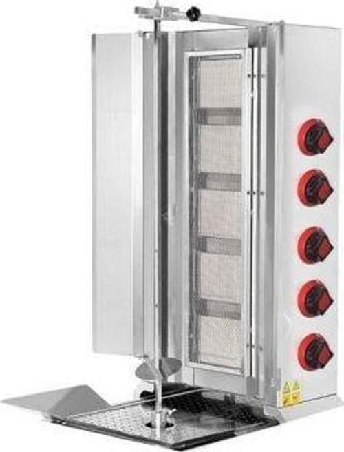 CSA Karacasan Tüplü 5 Radyanlı Döner Ocağı Makinesi