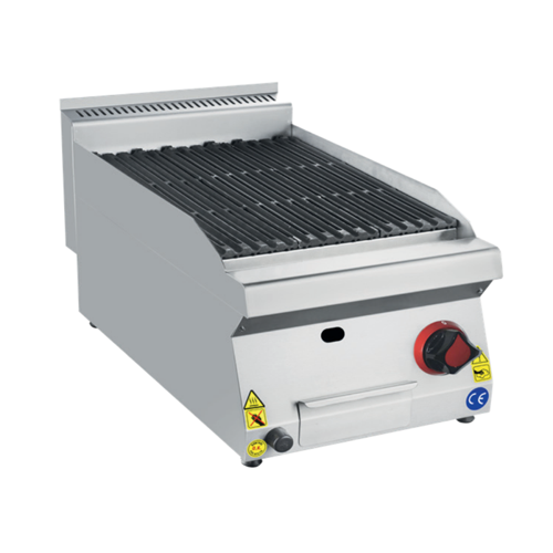 CSA Karacasan  Enüstriyel 40 cm 700 Seri Set Üstü Doğalgazlı Lavataş Dökümlü Izgara(40x70x85Cm)