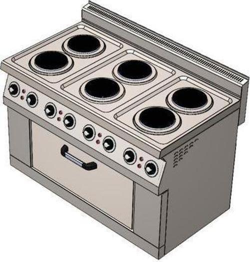 CSA Karacasan 900 Seri 120 cm 6 Gözlü Elektrikli Gemi Kuzinesi
120x90x85Cm
