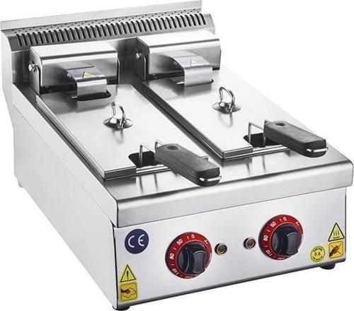 CSA Karacasan Snack Seri 3+3 Litre Elektrikli Fritöz