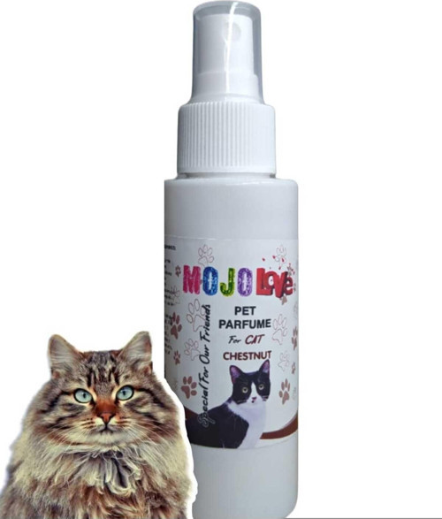 Kedi Kestane Kokulu Doğal Parfüm Kedi Koku Giderici 100 Ml