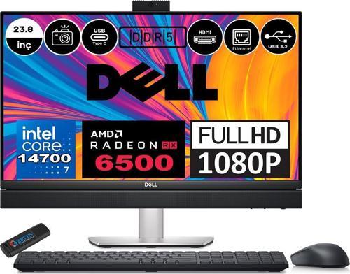 Optiplex 7420 Plus Intel Core I7 14700 Vpro 32GB 2tb SSD 23.8" 4GB-RX6500 Windows 11 Pro All In One Bilgisayar XCTOO7420AIOEMEA05+ Zetta Flash Bellek