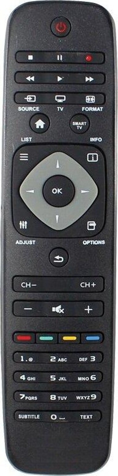 24HFL3010W/12 Uyumlu Led Televizyon Kumandası
