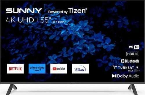 SN55FMN501 Frameless 4K Ultra HD 55" 140 Ekran Uydu Alıcılı Smart LED TV