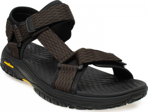 Skechers 204351-M Lomell Rip Tide Kahverengi Erkek Sandalet