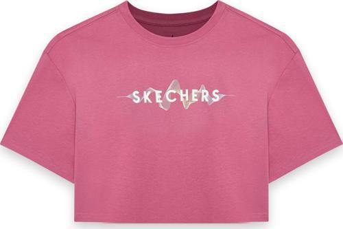 S242142 W Light Weight Regular Pembe Kadın T-Shirt