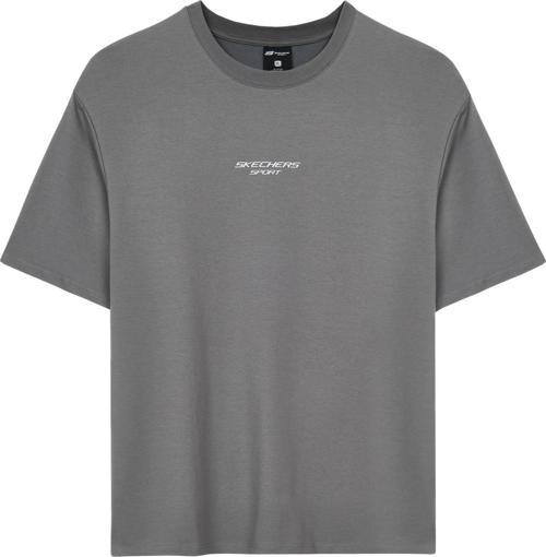 S231094 Graphic Tee Reflect Logo Antrasit Erkek T-Shirt