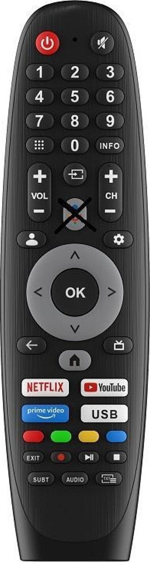 AL43 FHD 652 Android Tv Kumanda-Mikrofonsuz
